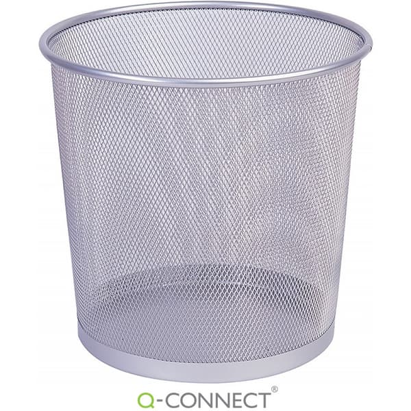 Roskakori Q-Connect 12L hopea (KF00850)