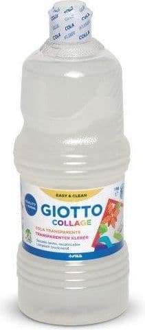 Gennemsigtig flydende lim 1kg GIOTTO