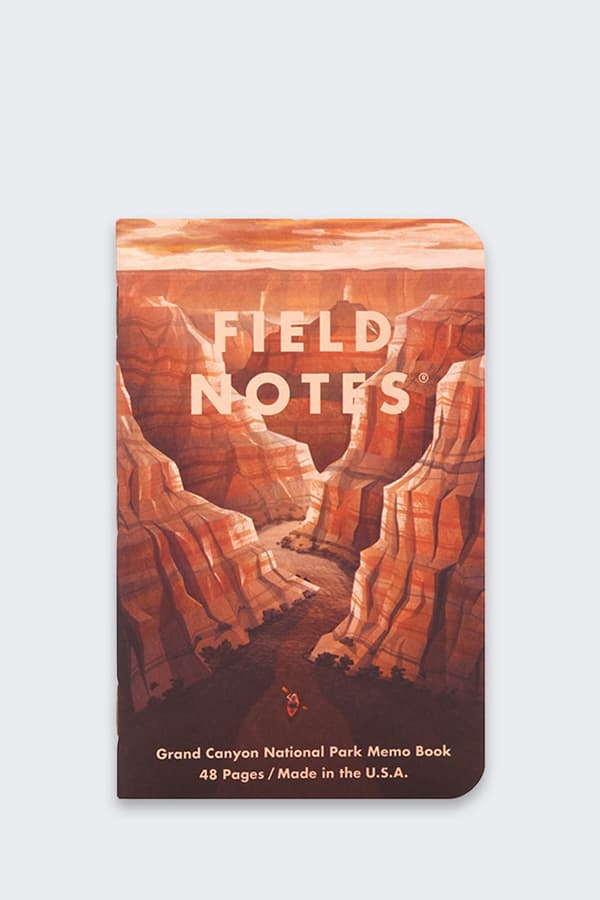 Notes Field Notes U.S. Grand Canyon Nationalparker