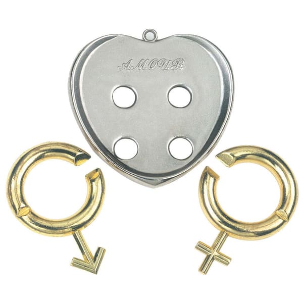 Huzzle Cast Amour metalpuslespil
