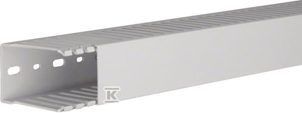 tehalit Kanal comb HNG halogenfri 75x50mm PC-ABS ljusgrå HNG75050 /2m/