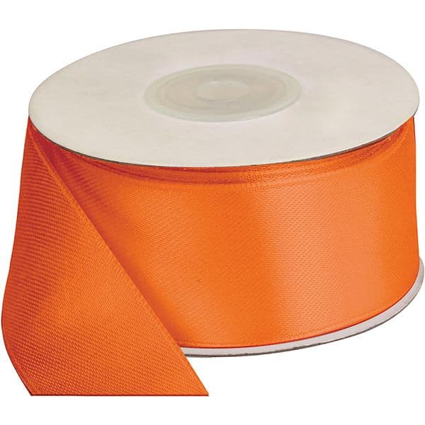 Satinband, orange, 38mm/25m
