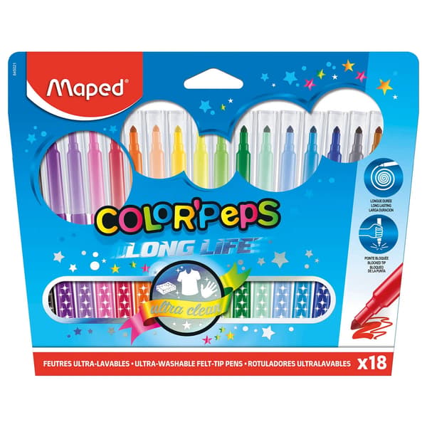 Maped Colorpeps Triple Pen 18 väriä (205571)