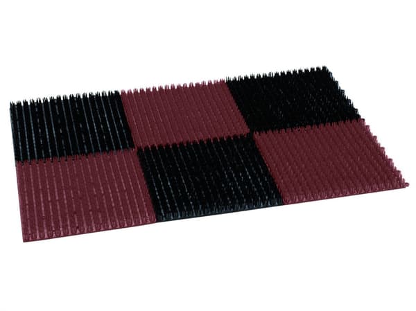 VISKERBLAD PLASTIK GRÆS 6 STK 36*55CM SORT/BRUN