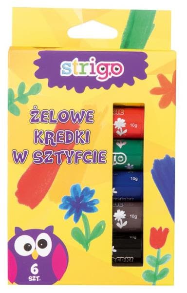 Zelum blyanter 6 farver STRIGO