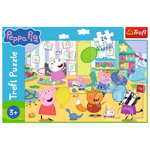 Pussel 24 Maxi – Vackra Peppa – Peppa Pig Trefl 14367