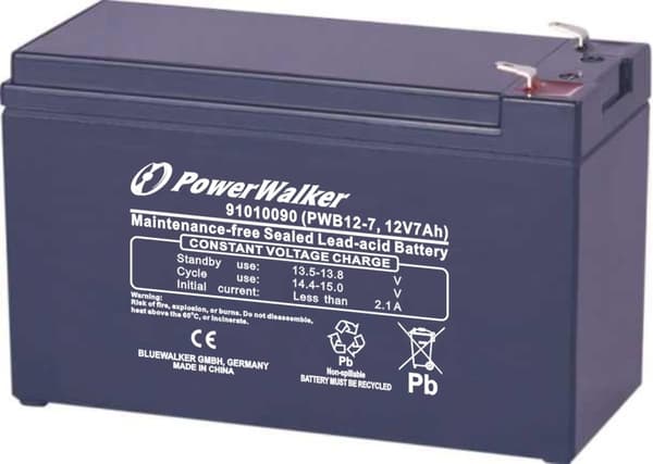 PowerWalker 12V/7Ah VRLA Akku PWB12-7
