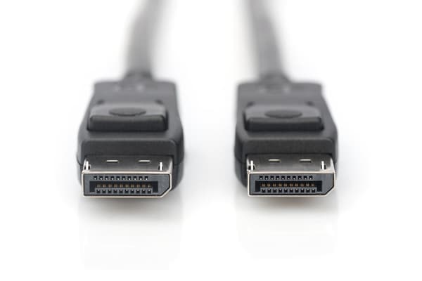 DIGITUS DisplayPort -liitäntäkaapeli - DisplayPort/DisplayPort - 1 m