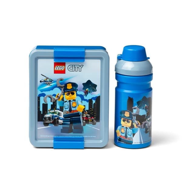Aamiainen + LEGO City -pullo