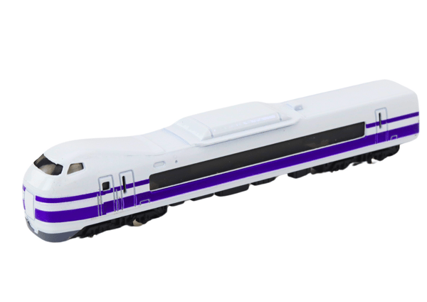 Samlermodel Togvogn 1:48 Metal Hvid og Lilla