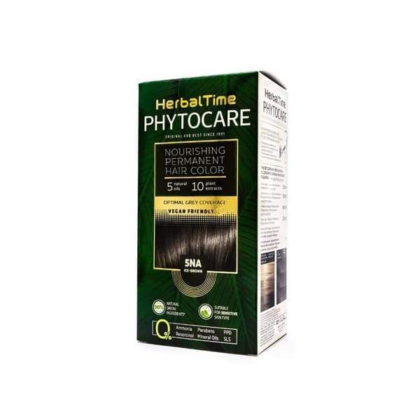 HERBAL TIME Phytocare Luonnollinen hiusväri 5NA Jäänsininen