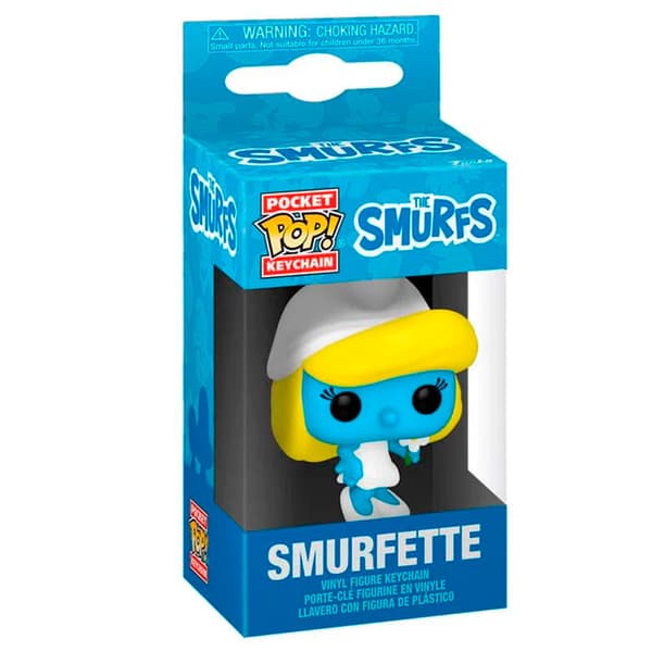 Pocket POP Nyckelring Smurfarna Smurfan