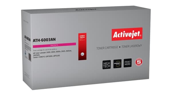 Activejet Magenta-värikasetin vaihto 124A:lle (EXPATIONTHP0064)