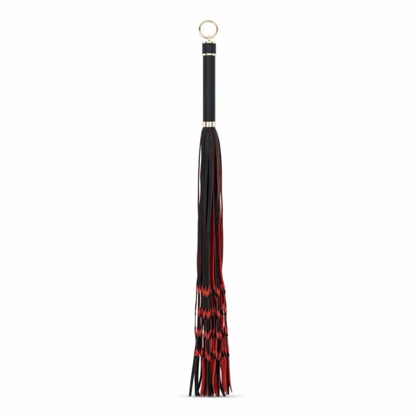 Fetish Collection Intimate Impact Tool 64 cm Rød & Sort PU Læder