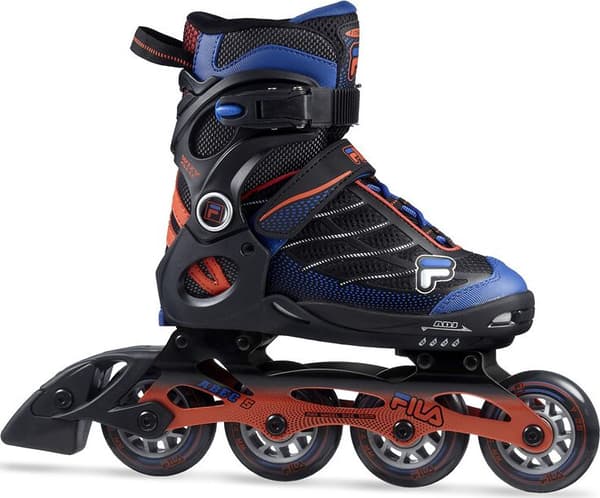 Fila Rolls Justerbare fritidsruller sort r. 32-35