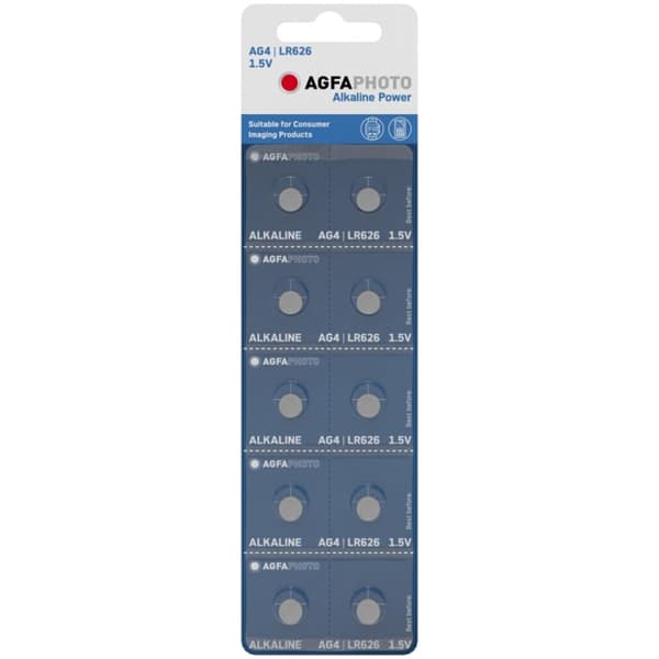 Agfa Batteri LR66 10 stk.