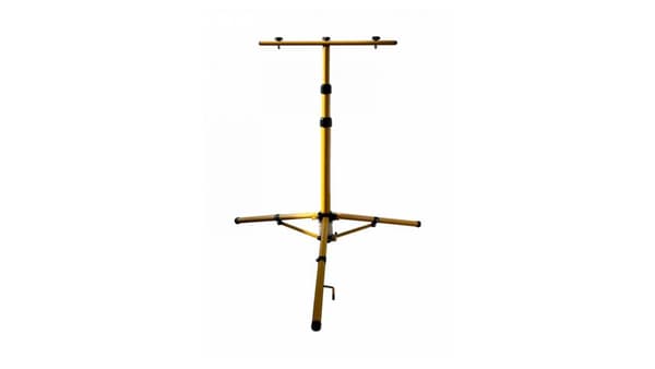 Kaksoisjalusta valaisimille 155 cm keltainen EC79643