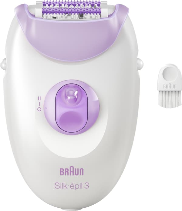 Braun Silk-épil 3 3-000 valko-violetti