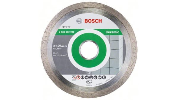 Bosch Timanttikatkaisulaikka Standard for Ceramic 125mm 22,23