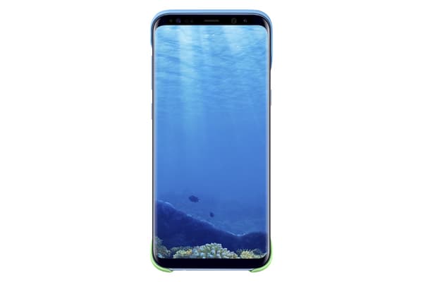 Etui Samsung EF-MG955CL S8 Plus G955 blå/blå 2-delt cover