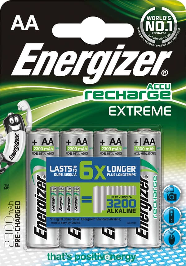 Energizer Recharge Extreme batteri - 4