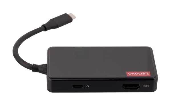 Lenovo 100 USB-C resedockningsstation/replikator (GX91M73945)