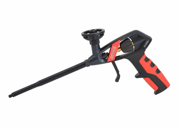 AWTOOLS TEFLON SKUMPISTOL, ALU KROP, TPR+PP HÅNDTAG