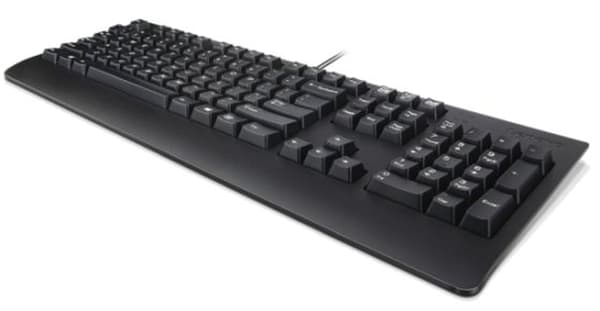 Lenovo Preferred Pro II tastatur USB QWERTY Spansk Sort