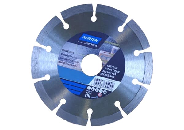 DIAMANTSKIVA 230x25.4mm SEGMENTERAD STANDARD UNIVERSAL NORTON