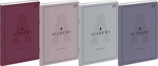Notesbog A5/32K Academy gitter (10 stk)