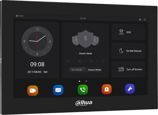 Video dörrtelefonmonitor Dahua VTH5341G-W