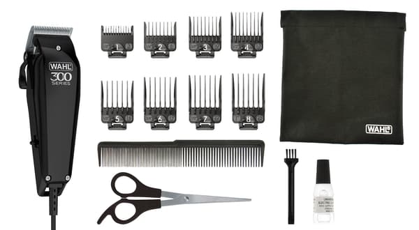 Hårklipper/Shaver Wahl Home Pro 300 Sort Tilbehør