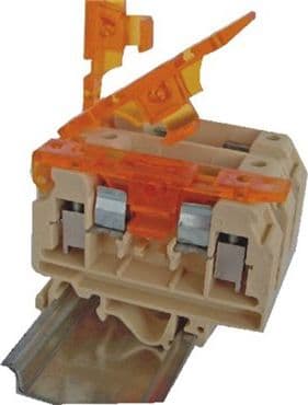 Sikringsskinneforbinder - fatning 4mm2 VSV 4 PA 003901699