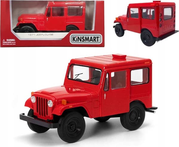 Jeep DJ + 5B 1:26 MIX KINSMART