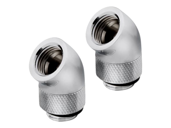 CORSAIR Hydro X Series 45° roterende adapter - fitting til væskekølesystem