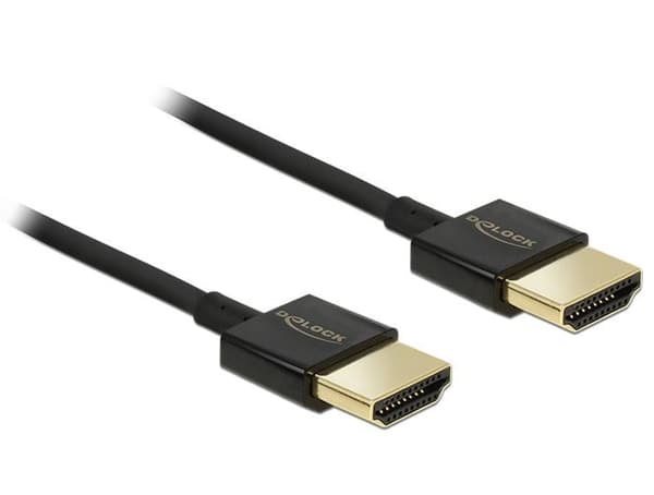 DeLOCK Slim Premium - HDMI med Etherne