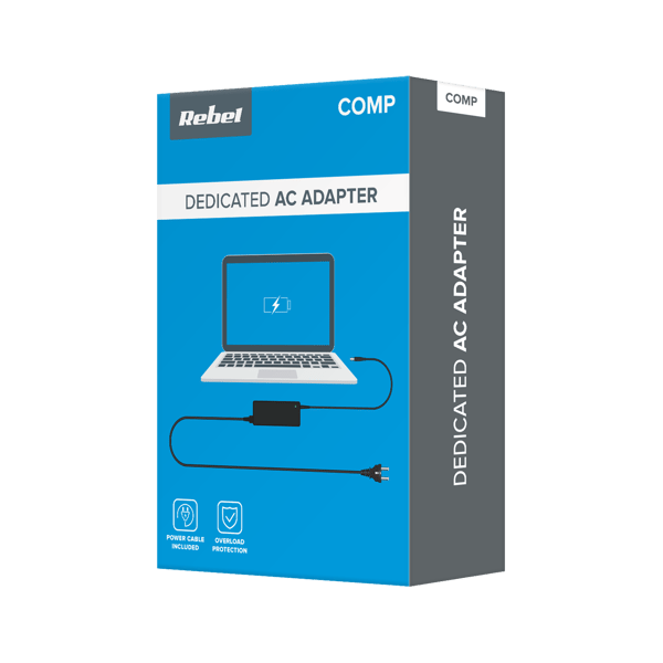 Rebel strømadapter til SAMSUNG bærbar computer 90 W/19 V/4.74 A/5.5x3 mm