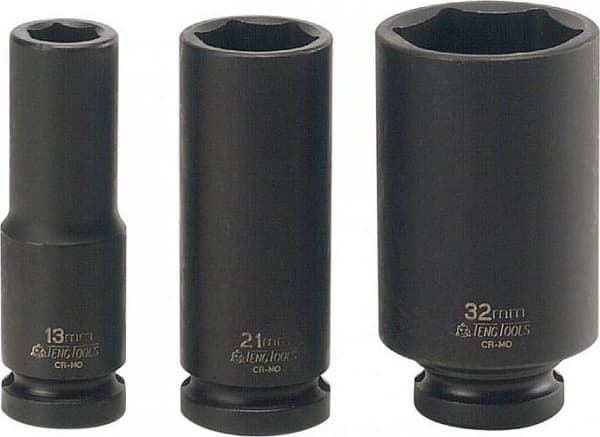 Teng Tools Koneruuvi pitkä 1/2\" 18 mm DIN