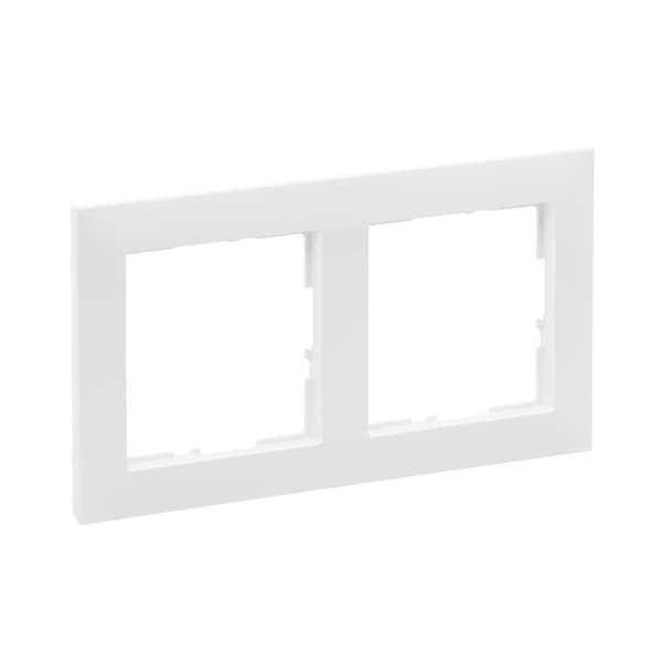 SUNO Kaksoiskehys valkoinen 721502
