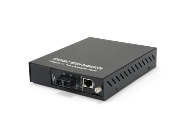 LevelOne FVM-1101 netværksomformer til medie 100 Mbit/s 1310 nm Sort