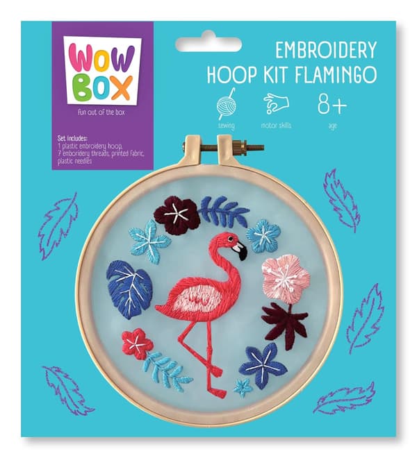 Wow Box. Flammande broderisats