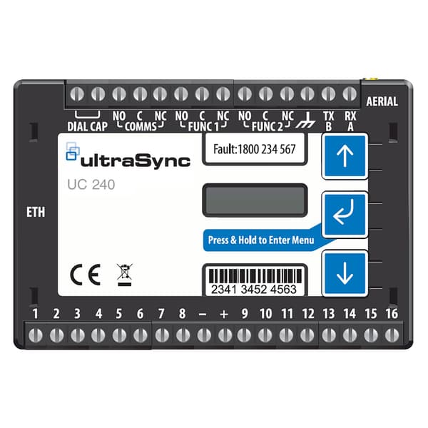 Aritech UltraSync -tiedonsiirtolaite 4G/2G-yksittäispolulla, sopii murtohälytysjärjestelmiin