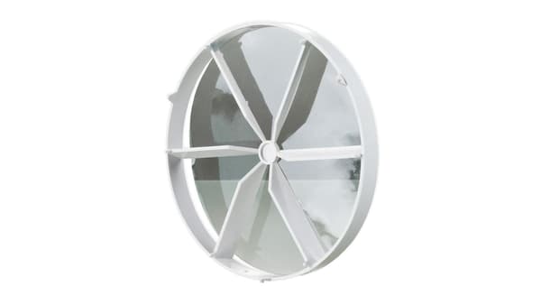 Kontraventil til udsugningsventilatorer ř100 KO100
