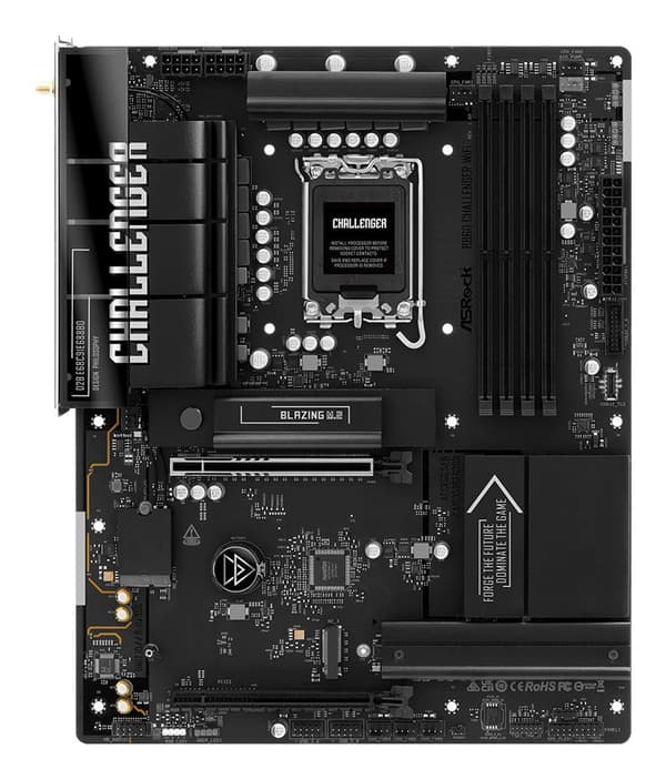 ASRock B860 Challenger WiFi - bundkort - ATX - LGA1851 Socket - B860