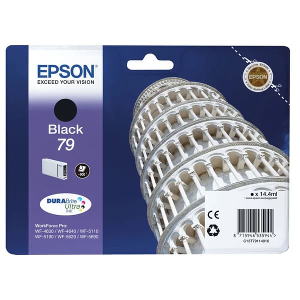 Alkunperäinen mustepatruuna Epson C13T79114010 Musta