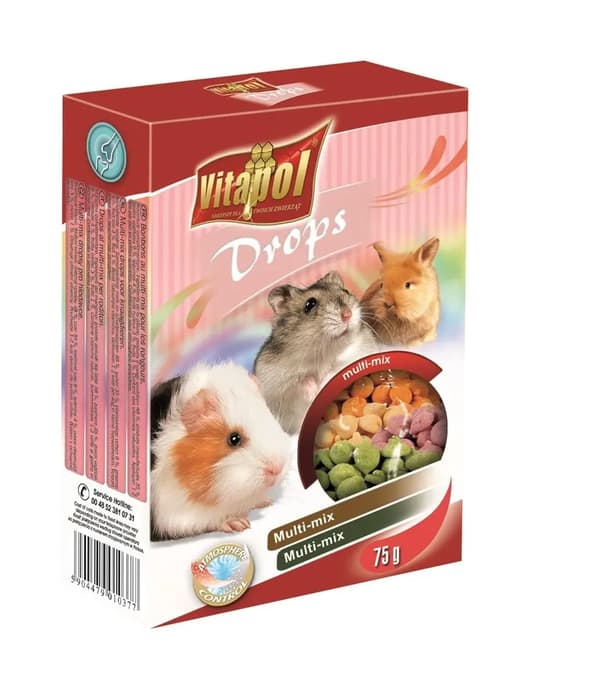 VITAPOL Dropsy-seos jyrsijöille 75g