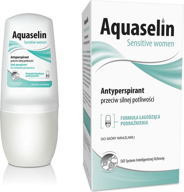 AA Roll-on Deodorant Aquaselin Sensitive til kvinder 50ml