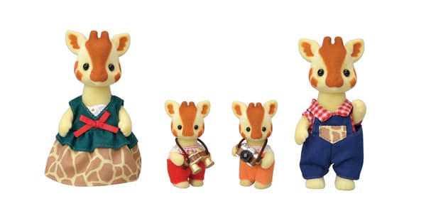 Set med dockor Sylvanian Families Giraffamiljen