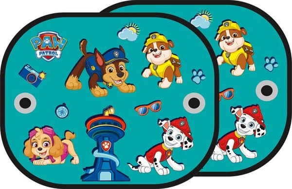 MARKO STPP-012 Paw Patrol Solskydd 2 st turkos