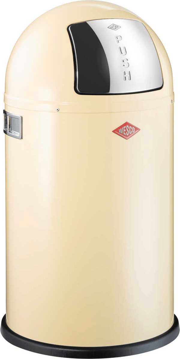 Roskakori beige 50l Pushboy Wesco